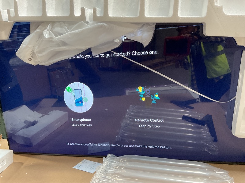Photo 1 of *****PARTS ONLY DAMAGED SCREEN****Samsung 70-Inch Class QLED 4K Q60D Series Quantum HDR Smart TV w/Object Tracking Sound Lite, Motion Xcelerator, Slim Design, Gaming Hub, Alexa Built-in (QN70Q60D, 2024 Model)