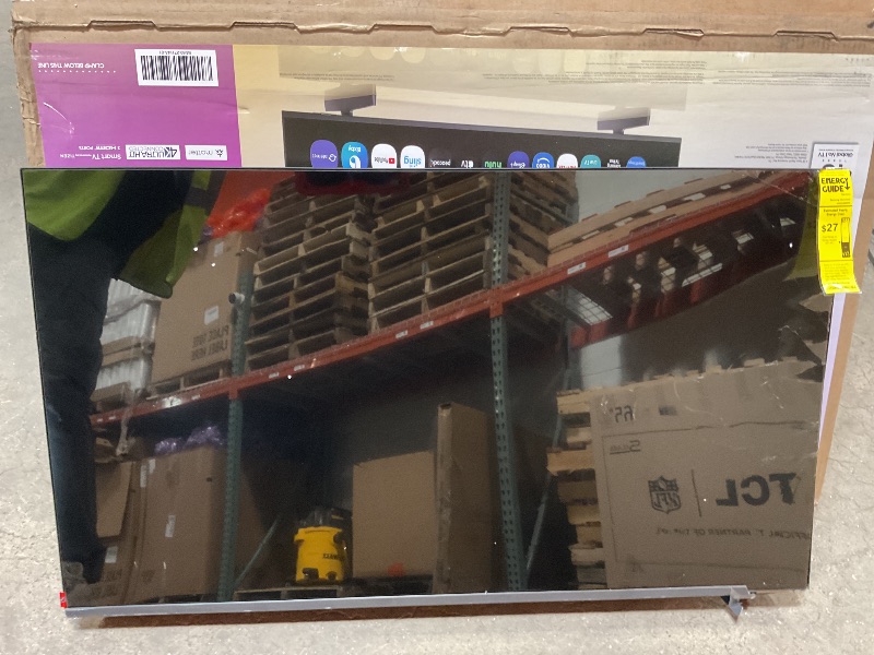 Photo 1 of ****PARTS ONLY SHATTERED SCREEN AND BROKEN**** Samsung 43-Inch Class Crystal UHD U8000F 4K Smart TV (2025 Model) Endless Free Content, Crystal Processor 4K, MetalStream Design, Knox Security, Alexa Built-in