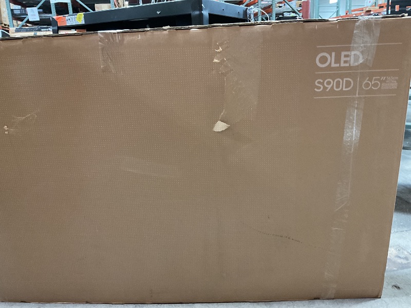 Photo 1 of *SCREEN FLICKERS* Samsung 65-Inch Class OLED 4K S90D Series HDR+ Smart TV w/Dolby Atmos, Object Tracking Sound Lite, Motion Xcelerator, Real Depth Enhancer, 4K AI Upscaling, Alexa Built-in (QN65S90D, 2024 Model)