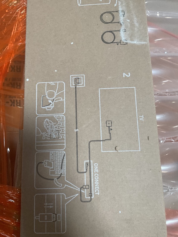 Photo 1 of *FOR PARTS ONLY* Samsung 75-Inch Class QLED 4K LS03D The Frame Series Quantum HDR Smart TV w/Dolby Atmos, Art Mode, Anti-Reflection, Customizable Frame, Slim Fit Wall Mount with Alexa Built-in (QN75LS03D, 2024 Model)