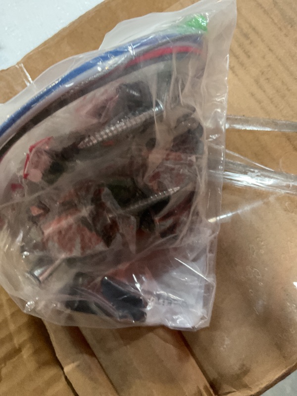 Photo 1 of *MISSING BLADES* Autoday 96 Inch Large Ceiling Fans with Lights and Remote - Indoor/Outdoor Aluminum Ceiling Fan with Light, 3CCT, 12 Blades, Large Air Volume, DC Motor, Black Ceiling Fan for Patio Office Shop