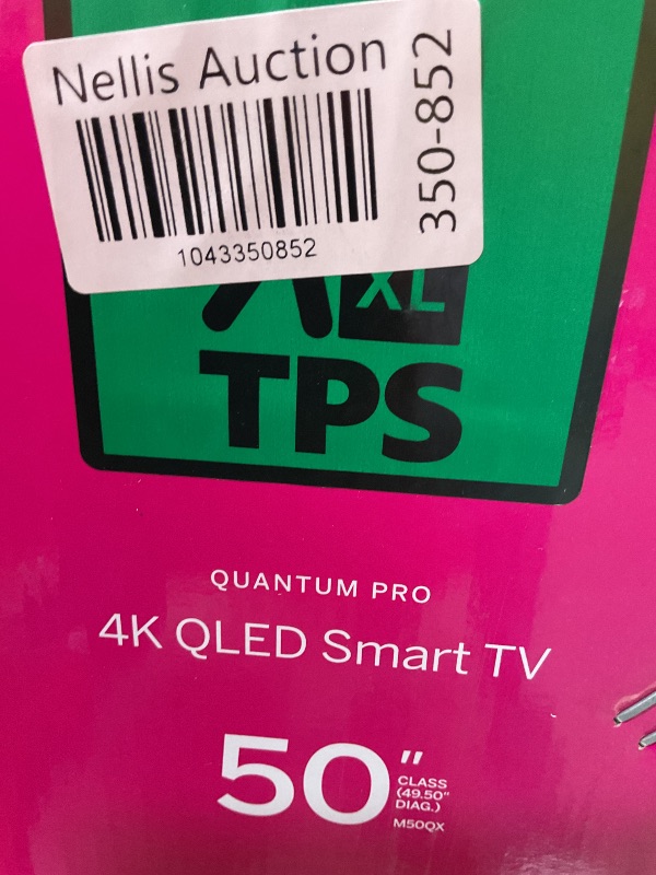 Photo 1 of VIZIO 50-inch Quantum Pro 4K 120Hz QLED HDR10+ Smart TV with Dolby Vision, Active Full Array, 240Hz @ 1080p PC Gaming, WiFi 6E, Apple AirPlay, Chromecast Built-in, M50QXM-K01, 2023 Model