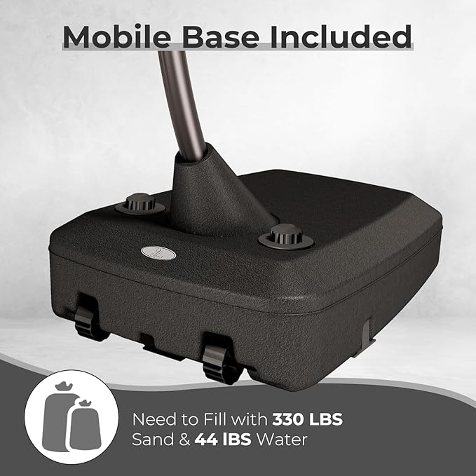 Photo 1 of **BASE ONLY/NO WHEELS**  Napoli Offset Umbrella Base only 