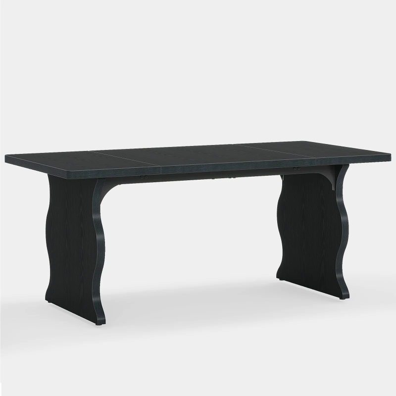 Photo 1 of 63-Inch Large Executive Desk, Sturdy Computer Desk Conference Table