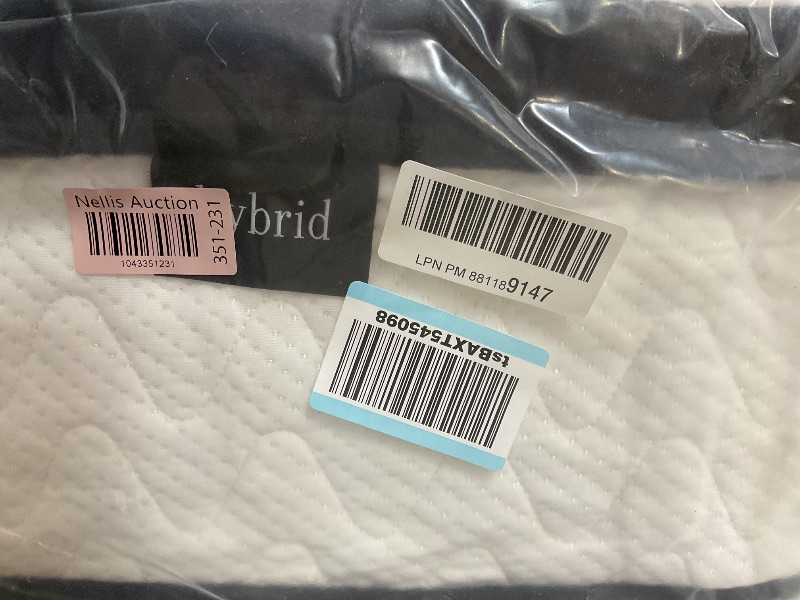Photo 1 of  *DIRTY FROM TRANSPORT* QUEEN Size Hybrid Mattress in a Box with Motion Isolation,Gel Memory Foam with Pocket Springs for Support & Pressure Relief, Medium Firm Pillow Top Mattresses