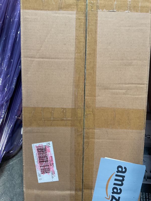 Photo 1 of **MISSING SPACERS** Beimo Air Conditioner Fence Wood Composter Bin 4 Panels 48 "L x 48 "W x 36 "H Privacy Screens Fence Panels for Outside?Outdoor Trash Can Pool Equipment Enclosure Panels?Brown