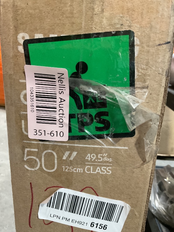 Photo 1 of ****CRACKED SCREEN PARTS ONLY**** SAMSUNG 50-Inch Class Crystal UHD U8000F 4K Smart TV (2025 Model) Endless Free Content, Crystal Processor 4K, MetalStream Design, Knox Security, Works with Alexa