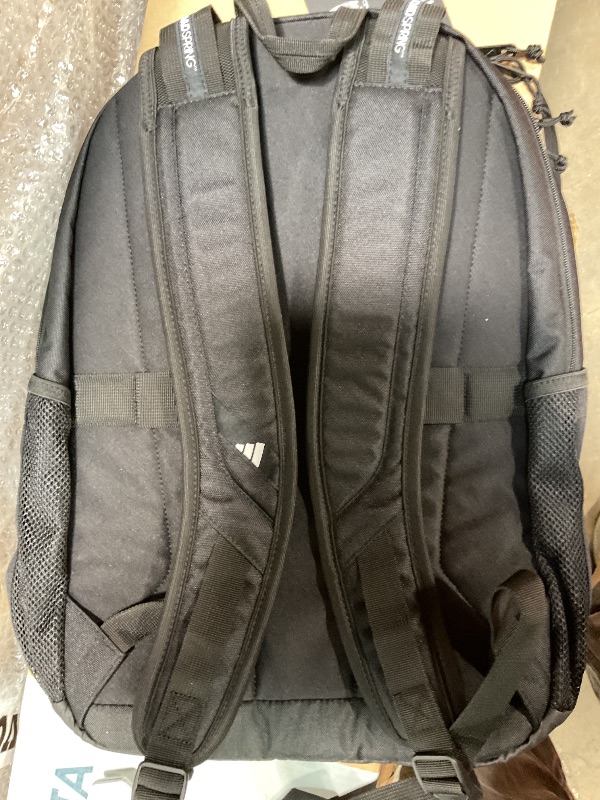 Photo 1 of adidas Prime Backpack for Work, Travel Bag for Women and Men with Padded Compartment for Laptop, Black, One Size