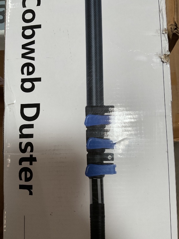 Photo 1 of 30 Foot High Ceiling Duster Kits with 4.7-24 FT Carbon Fiber Extension Pole, Feather Duster, Cobweb Duster, Ceiling Fan Duster, Window Squeegee & Cleaner with Pole 24 Ft
