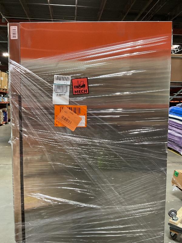 Photo 1 of 48" W 4 Door Commercial Refrigerator Upright 33°F~41°F Stainless Steel Reach-in Fan Cooling 36 Cu.ft Refrigerator for Restaurant, Bar, Shop