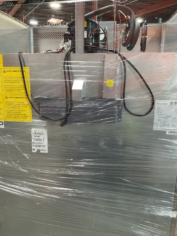 Photo 1 of 48" W 4 Door Commercial Refrigerator Upright 33°F~41°F Stainless Steel Reach-in Fan Cooling 36 Cu.ft Refrigerator for Restaurant, Bar, Shop