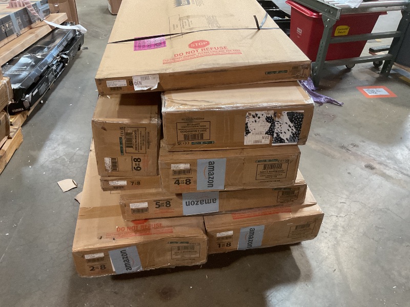 Photo 1 of **WILL NEED A TRUCK FOR PICKUP**Backyard Discovery Norwood 20 ft. x 12 ft. All Cedar Wooden Carport Pavilion Gazebo with Hard Top Steel Roof Light Brown