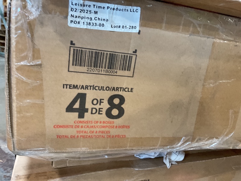 Photo 1 of **WILL NEED A TRUCK FOR PICKUP**Backyard Discovery Norwood 20 ft. x 12 ft. All Cedar Wooden Carport Pavilion Gazebo with Hard Top Steel Roof Light Brown