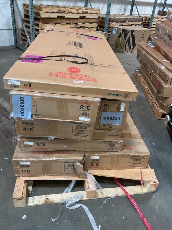 Photo 1 of **WILL NEED A TRUCK FOR PICKUP**Backyard Discovery Norwood 20 ft. x 12 ft. All Cedar Wooden Carport Pavilion Gazebo with Hard Top Steel Roof Light Brown