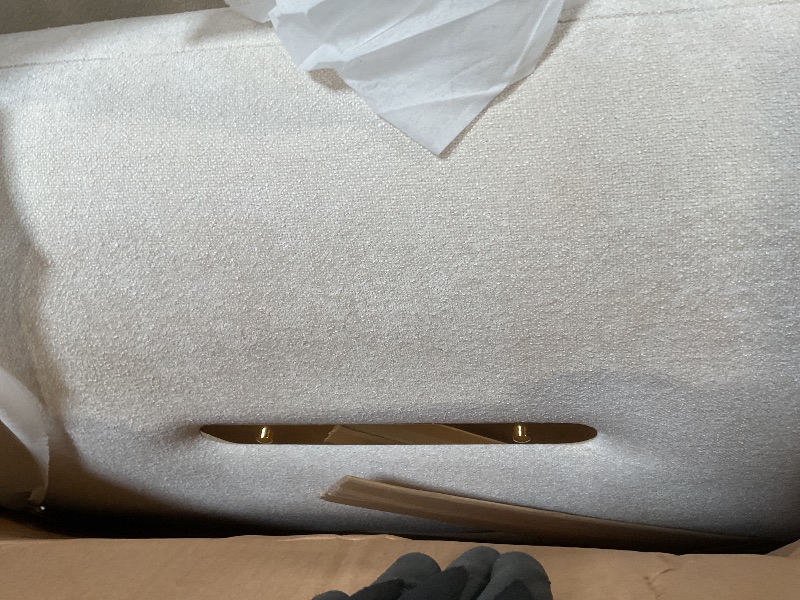 Photo 1 of **SELLING FOR PARTS AS PARTIAL SET **FAVSH Power Lift Sofa Built-in Console, Linen Fabric Upholstered Primary Living Sleeper Couch with 2 Cup Holders and Storage Box,Home Theater Seat,Beige
