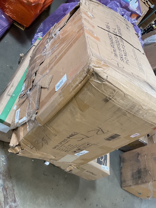 Photo 1 of **SELLING FOR PARTS AS PARTIAL SET **FAVSH Power Lift Sofa Built-in Console, Linen Fabric Upholstered Primary Living Sleeper Couch with 2 Cup Holders and Storage Box,Home Theater Seat,Beige