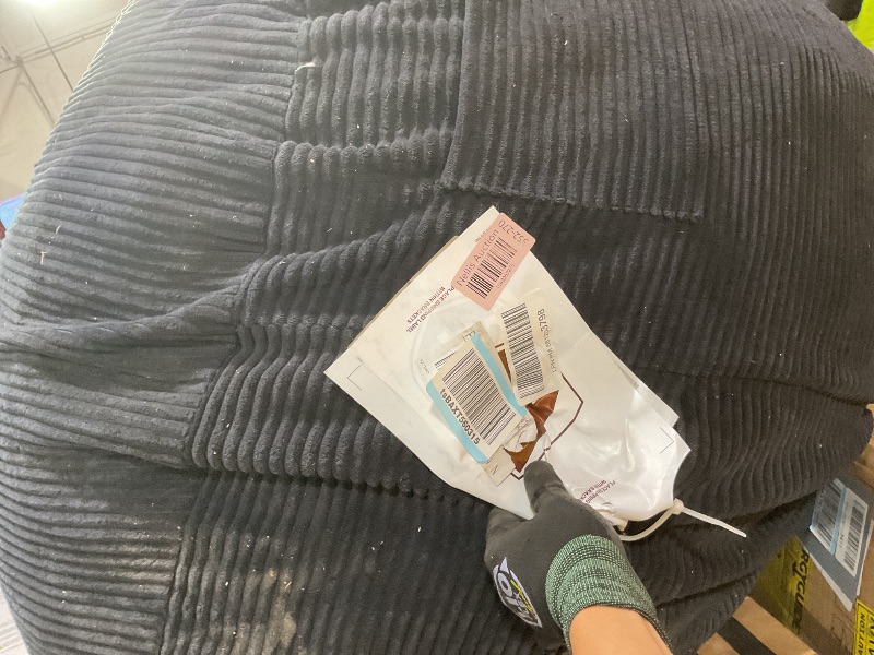 Photo 1 of **DIRT DAMAGE**HIGOGOGO Giant Bean Bag Chair Bed for Adults,Convertible Beanbag Folds from Lazy Chair to Floor Mattress Bed,Large Floor Sofa Couch for Adult,Couples,Family,High-Density Foam Filling, Machine Washable