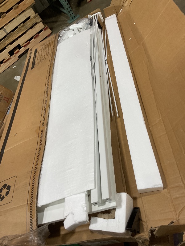 Photo 1 of **COLOR IS WHITE**ODK 61'' L Shaped Desk with 4 Drawers, Reversible Corner Desk with Storage, Gaming Table with Power Outlets, USB Ports, PC Case Shelf, Computer Desk for Home Office, Study, Easy Assembly,