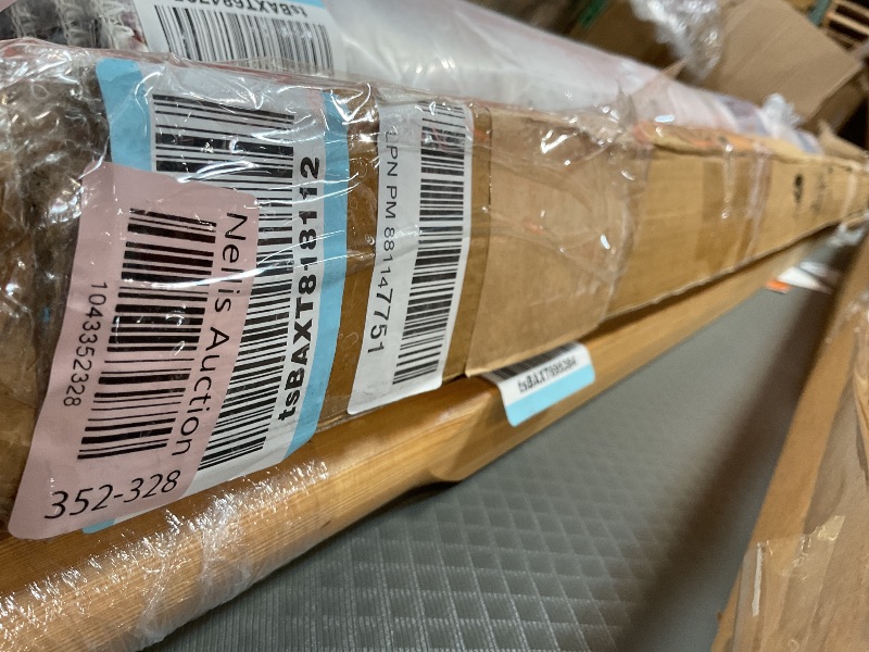 Photo 1 of 55" Weight Lifting Bar, 1" Standard Straight Barbell Bars for Weight lifting, Olympic Barbell Bar for Bench Press/Hip Thrusts/Squats/Lunges for Gym and Home, 2 Star Star-nuts (480lb Weight Capacity)