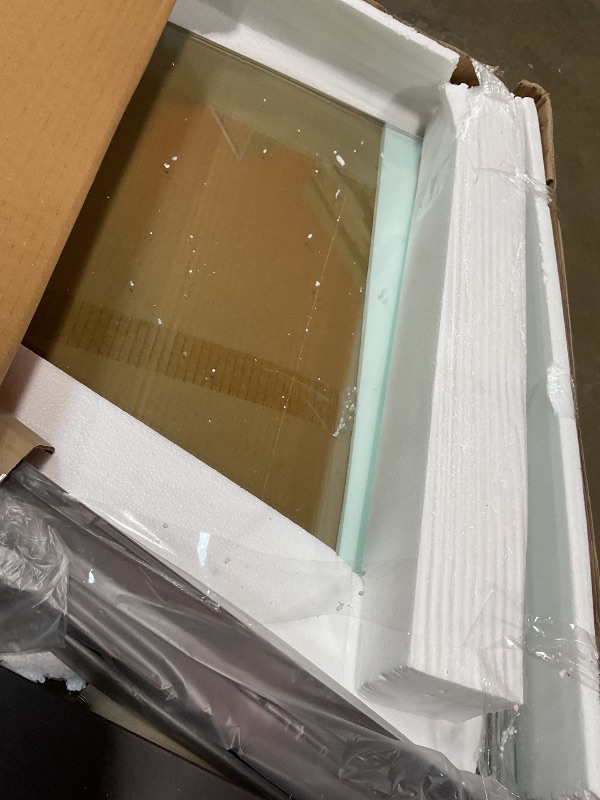 Photo 1 of *FRAME POLES ONLY FOR PARTS* DreamLine Encore 56-60 in. W x 76 in. H Semi-Frameless Bypass Shower Door in Oil Rubbed Bronze, SHDR-1660760-06