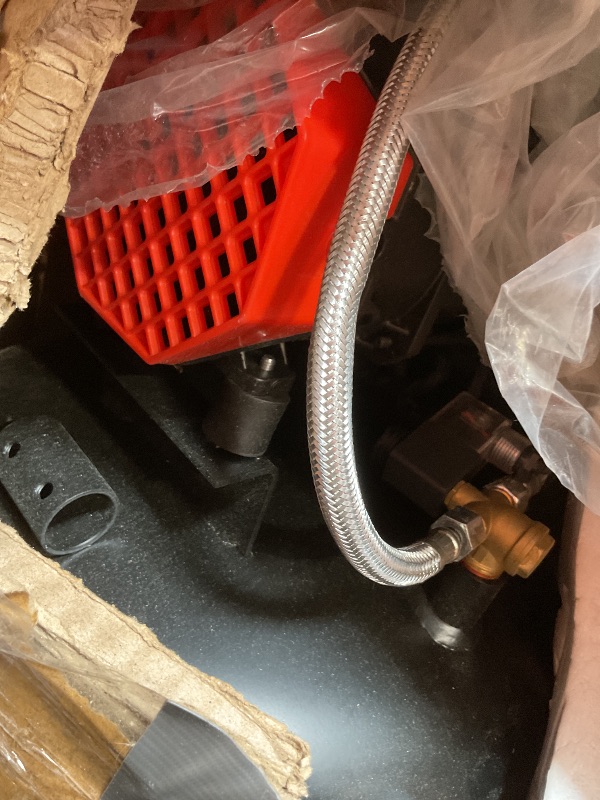 Photo 1 of ** MAY BE MISSING WHEELS**14 Gallon Ultra Quiet Air Compressor with Two Quick Couplers, 2HP 8.75 CFM, Max 115 PSI Pressure Oil-Free Air Compressor Tank, 70dB Quiet Compressor for Auto Repair, Tire Inflation