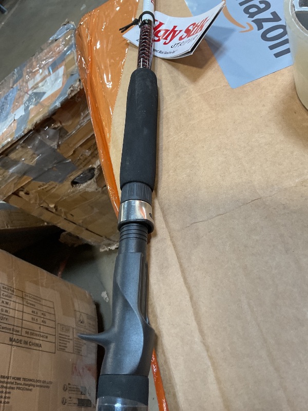 Photo 1 of **BROKEN TIP. SELLING FOR PARTS**Shakespeare Ugly Stik 7’6” Striper Casting Rod, One-Piece, 6-20lb Line Rating, Medium Light Power, Moderate Fast Action, 1/4-3/4 oz. Lure Rating