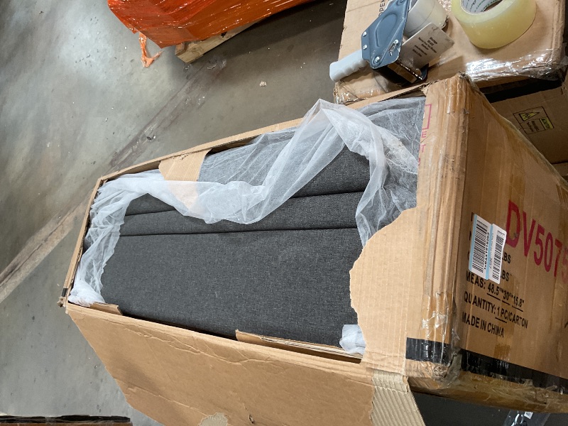 Photo 1 of **ONE BOX OF THREE. SELLING FOR PARTS AS PARTIAL SET Devion Furniture Regis 4-in-1 Convertible L Shaped Couch with Pull Out Bed and Storage, Sectional Sleeper Sofa with Reversible Chaise for Living Room, Apartment, Bedroom, Office