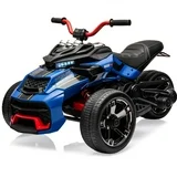 Photo 1 of 12V Kids Ride On ATV Car,3 Wheeler Motorcycle Electric Vehicle ATV with EVA Tire, LED, Music,Ride on Car Toy for Boys and Girls