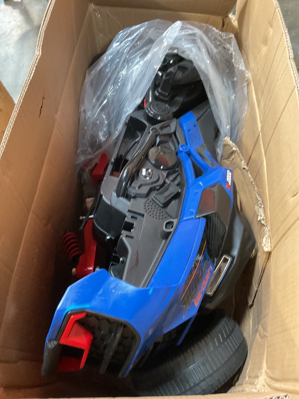 Photo 1 of 12V Kids Ride On ATV Car,3 Wheeler Motorcycle Electric Vehicle ATV with EVA Tire, LED, Music,Ride on Car Toy for Boys and Girls
