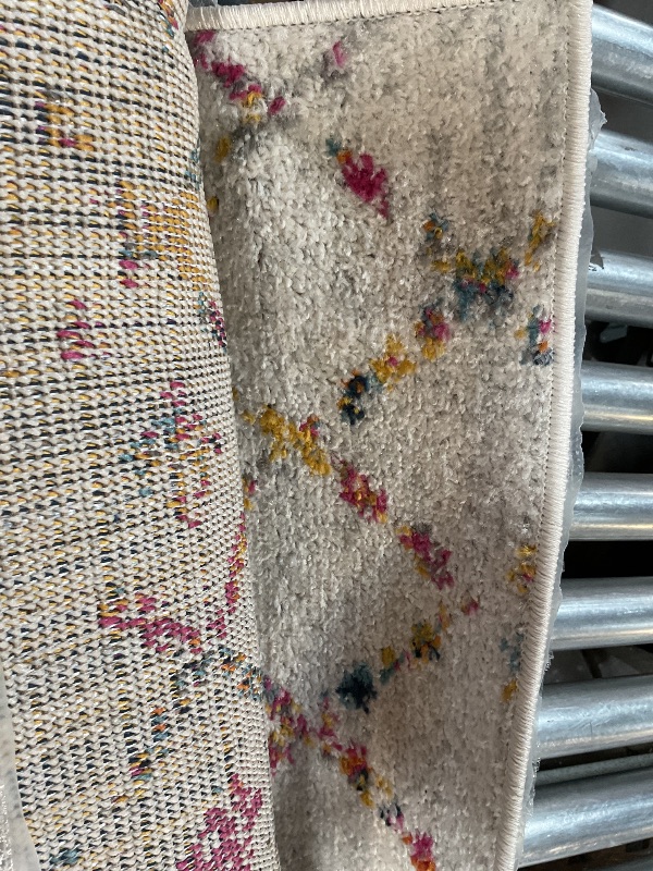 Photo 1 of nuLOOM Hillstone Collection 8' x 10' Area Rug, Traditional Vintage Distressed Medallion, Thick and Soft, Durable Non-Shedding Low Pile Poly/Jute Blend, Easy to Clean, Living Room, Bedroom
