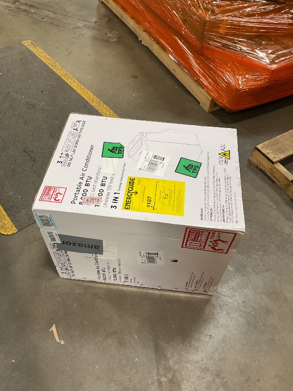 Photo 1 of 12,000 BTU Portable Air Conditioner Cools Up to 500 Sq.Ft, 3-IN-1 Energy Efficient Portable AC Unit with Remote Control & Installation Kits for Large Room, Campervan, Office, Temporary Space
