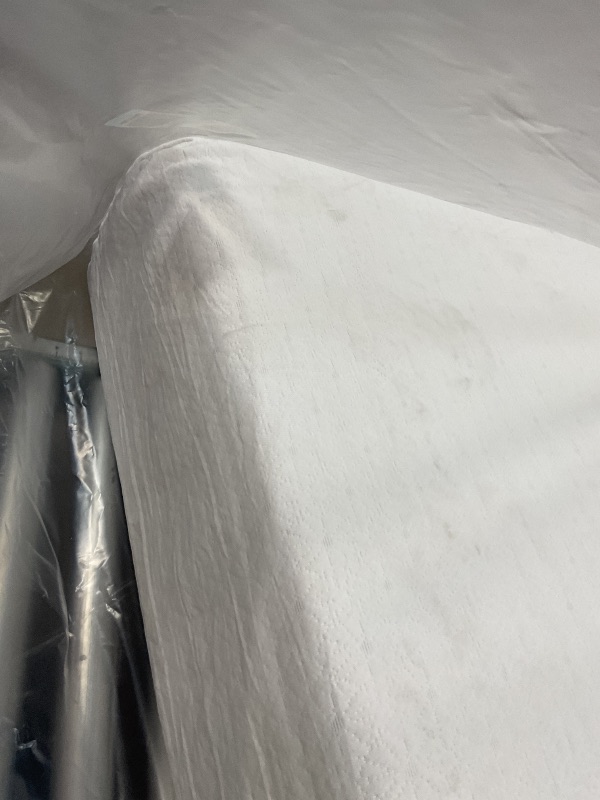 Photo 1 of *SOME DIRT FROM TRANSPORT. *Best Price Mattress 10 inch Queen Mattress. Green Tea Memory Foam , White