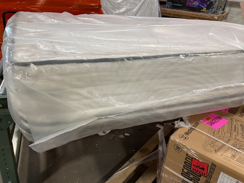 Photo 1 of *DIRTY FROM TRANSPORT. Novilla King Size Mattress, 12 inch Hybrid King Mattress for Back Pain Relief & Support, King Hybrid Mattresses with Pocket Spring & Comfortable Foam, Motion Isolation, Certipur-Us Certified