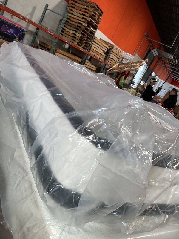 Photo 1 of DIRTY FROM TRANSPORT*Signature Design by Ashley Queen Size Chime 12 Inch Medium Firm Hybrid Mattress with Cooling Gel Memory Foam for Pressure Relief