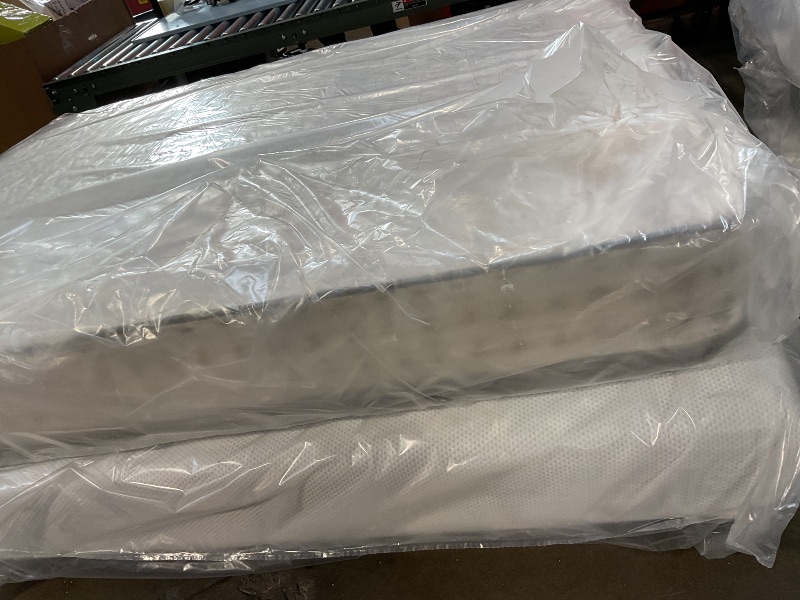 Photo 1 of *DIRTY FROM TRANSPORT*Novilla Queen Mattress, 12 Inch Hybrid Mattress Queen with Comfort Foam,Innerspring Pillow Top Queen Mattress in a Box, Queen Size Mattress for Pressure & Pain Relief, Soft Feel but Supportive