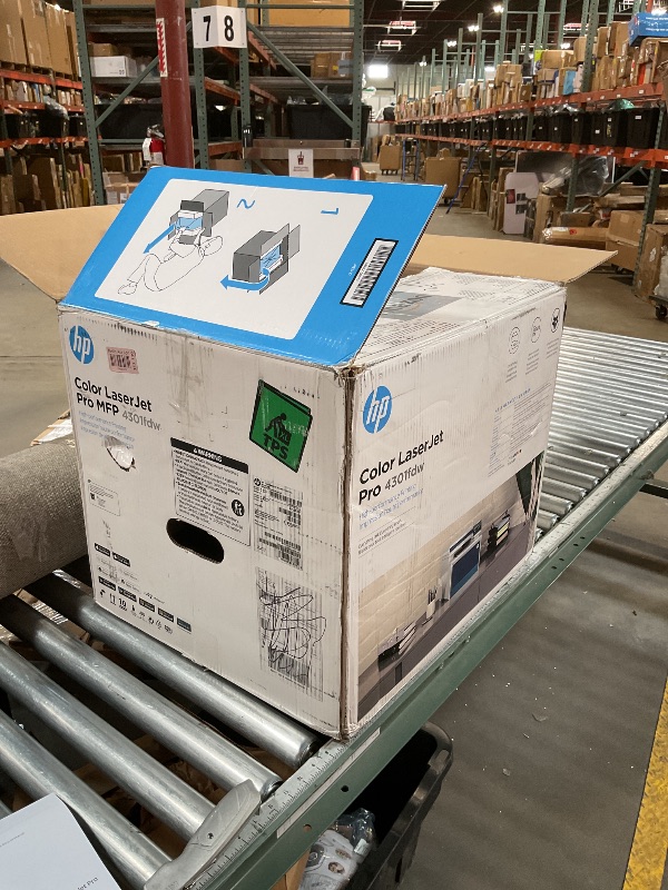 Photo 1 of 
**NO POWER CORD. OR EXTRA CABLES** Color LaserJet Pro MFP 4301fdw Wireless All-in-One Color Laser Printer, Scanner, Copier, Fax, Best-for-Office