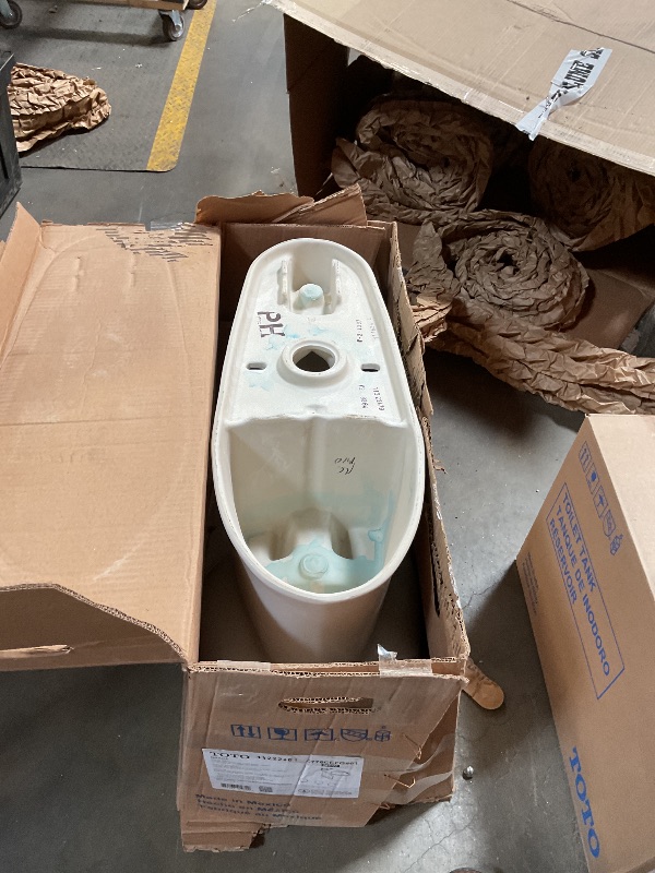 Photo 1 of **REFER TO PICTURES**Drake Elongated Universal Height Toilet Bowl 
Tank and reservoir.