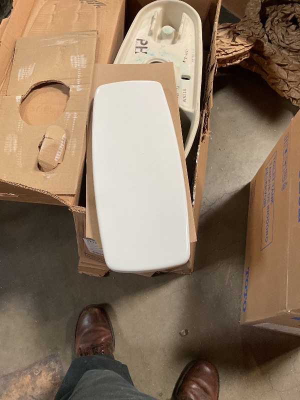 Photo 1 of **REFER TO PICTURES**Drake Elongated Universal Height Toilet Bowl 
Tank and reservoir.