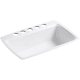 Photo 1 of Kohler Cape Dory 33" Single Basin Under-Mount Enameled Cast-Iron Kitchen Sink