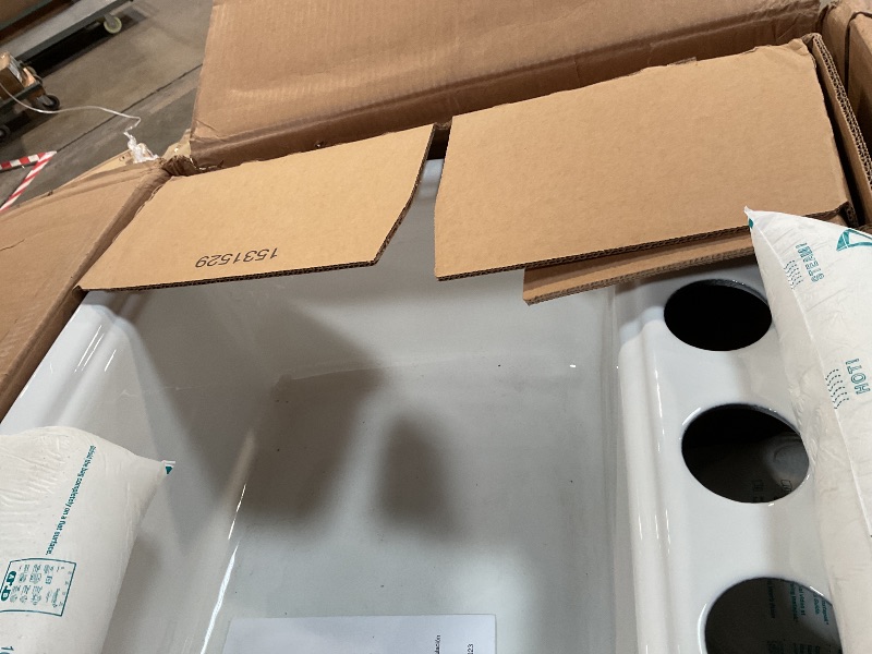 Photo 1 of Kohler Cape Dory 33" Single Basin Under-Mount Enameled Cast-Iron Kitchen Sink