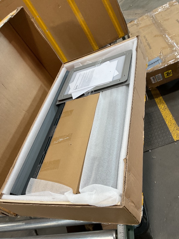 Photo 1 of ** missing box number3/3 Looks like there are two out of three boxes here.**YITAHOME 6x6FT Outdoor Storage Shed w/o Floor, All-Weather Plastic Shed with Lockable Doors, Window & Vents, Plastic Tool Shed for Backyard, Patio, Poolside, Lawn, Gray