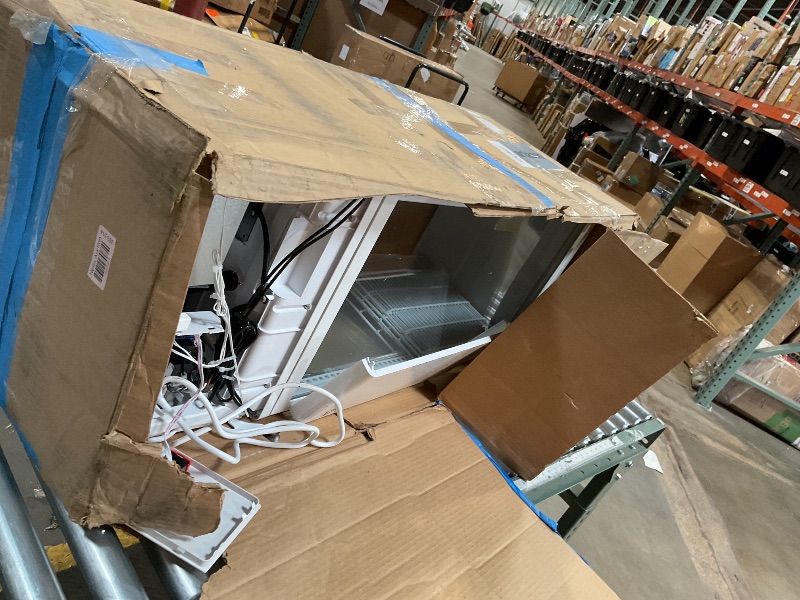 Photo 1 of **SUPPORT IS BROKEN. FOR PARTS ONLY.**
Commercial Countertop Double Glass Door Displays Chiller Showcase Cl-98