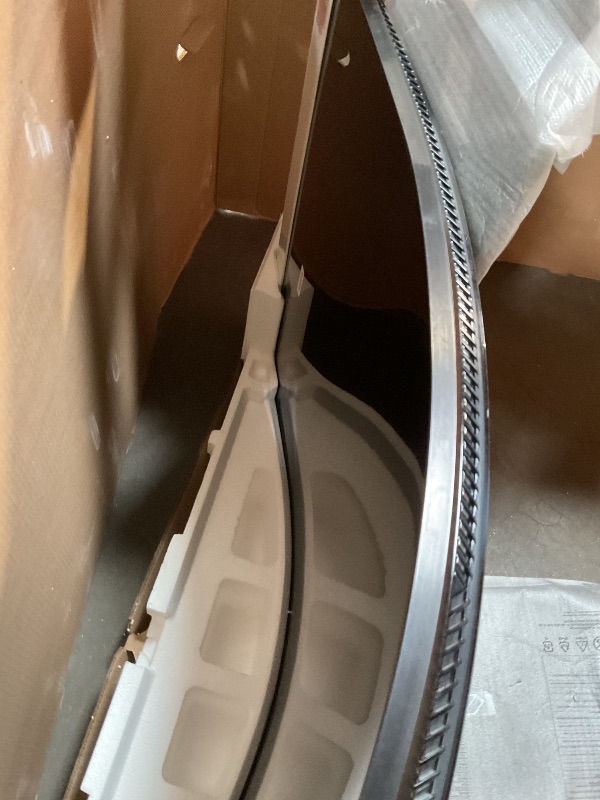 Photo 1 of *NO POWER CORD. **
SAMSUNG 55" Odyssey Ark 2nd Gen 4K UHD 1000R Curved Gaming Monitor, 165Hz, 1ms, 4 Input Multi View, Quantum Mini-LED, AMD FreeSync Premium Pro, HDR 10+, Height Adjustable Screen, LS55CG970NNXGO, 2023