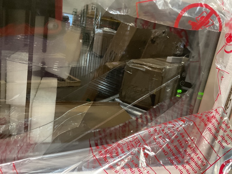 Photo 1 of **FOR PARTS ONLY**
Frigidaire Beverage Refrigerator, Fridge with Glass Door, Compact Mini Fridge with Digital Temperature Control, Fits 115 Cans or 34 Bottles, 96L Capacity - 19.1" D x 17.5" W x 31.2" H