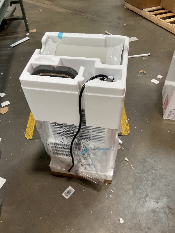 Photo 1 of 14,000 BTU Portable Air Conditioner Cools Up to 700 Sq.Ft, 3-IN-1 Energy Efficient Portable AC Unit with Remote Control & Installation Kits for Large Room, Campervan, Office, Temporary Space