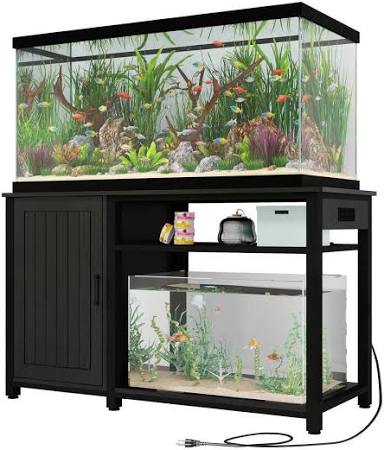 Photo 1 of **WILL NEED LARGE VEHICLE FOR PICKUP**
32 inches high 
20.5 wide
52 inches long
Aquarium stand with cabinet and plug-in

