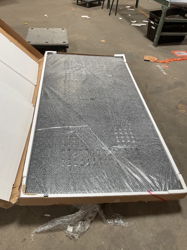 Photo 1 of **9 BOXES WILL NEED A TRUCK TO PICKUP. **Pallet Oakland Living Modern Ornate Outdoor Mesh Aluminum 84-in Large Black Rectangular Patio Dining Set with Two Lazy Susans and Eight Chairs