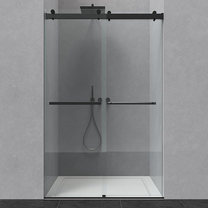Photo 1 of 30 by 73.5 shower glass doors and hardware included