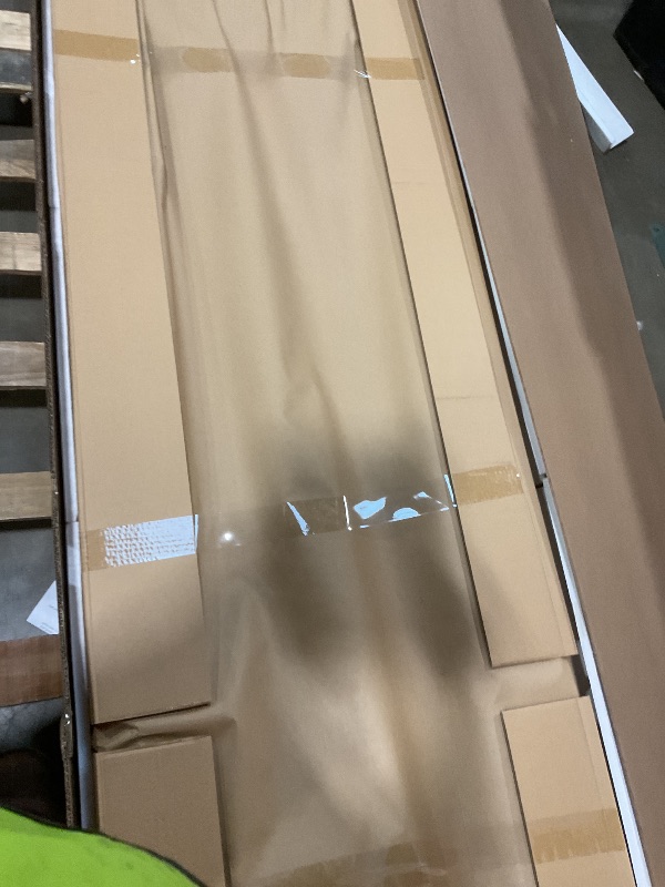 Photo 1 of **WILL NEED A TRUCK TO PICKUP**Hathaway Merlot 12 Ft Shuffleboard Table for Family Arcade Game Room - with Lacquer Coated Playfield, Built-in Scorer & Cabinet, Climate Adjusters, Leg Levelers, 8 Pucks, Brush & Wax - Walnut Finish