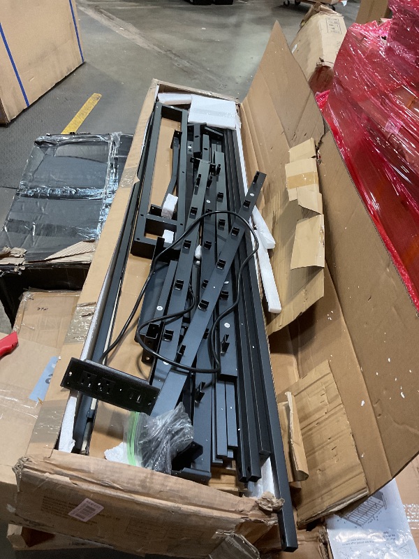 Photo 1 of **SIZE UNKNOWN**LIKIMIO Bed Frame, Storage Headboard with Charging Station, Solid and Stable, Noise Free, No Box Spring Needed, Easy Assembly
